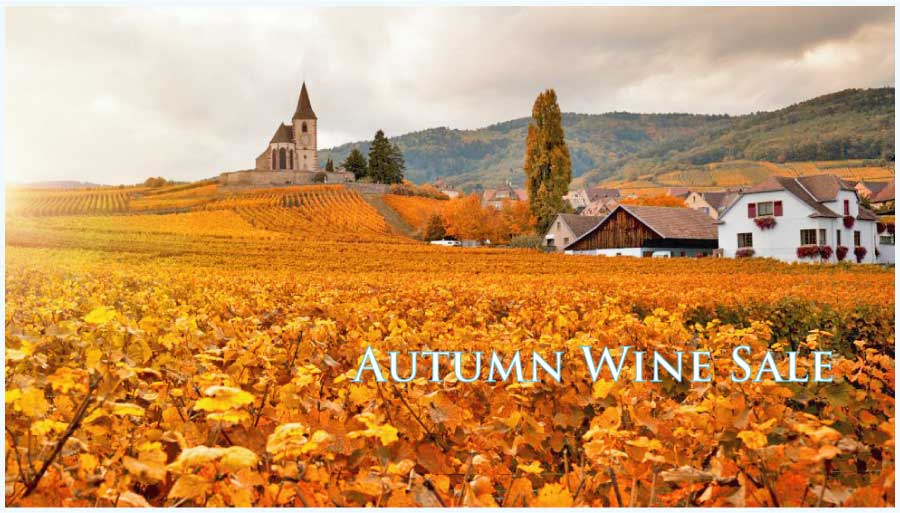 秋のワインセール (Autumn Wine Sale)