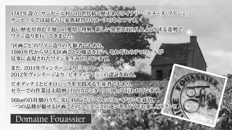 フランスワイン　ドメーヌ・フアシェ