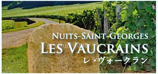 ニュイ・サン・ジョルジュ、プルミエ・クリュ、ヴォークラン (Nuits-Saint-Georges, 1er Cru, Les Vaucrains)