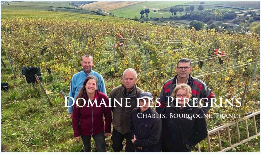 ドメーヌ・デ・ペレグラン (Domaine des Peregrins) フランス、ブルゴーニュ、シャブリ ドメーヌ・デ・ペレグラン (Domaine des Peregrins) フランス、ブルゴーニュ、シャブリ