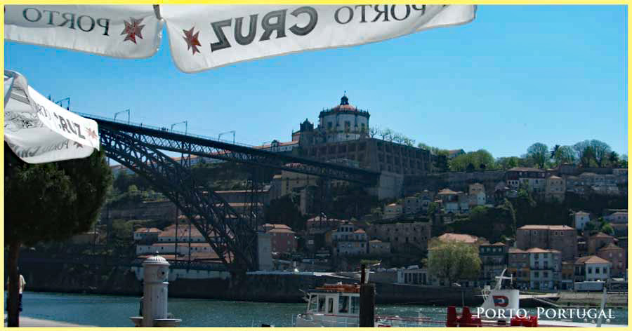 ポート (Porto) 、ドウロ川 (Douro River) 河畔