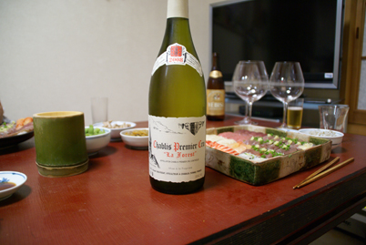 シャブリ　１ｅｒ　Ｃｒｕ　ラ・フォレ　ヴァンサン・ドーヴィサ　２００８年　ボトル